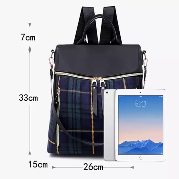 Mini plaid backpack🎉Last One🎉 - Picture 4 of 8